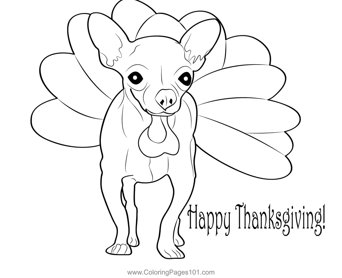Thanksgiving Day Coloring Pages 10