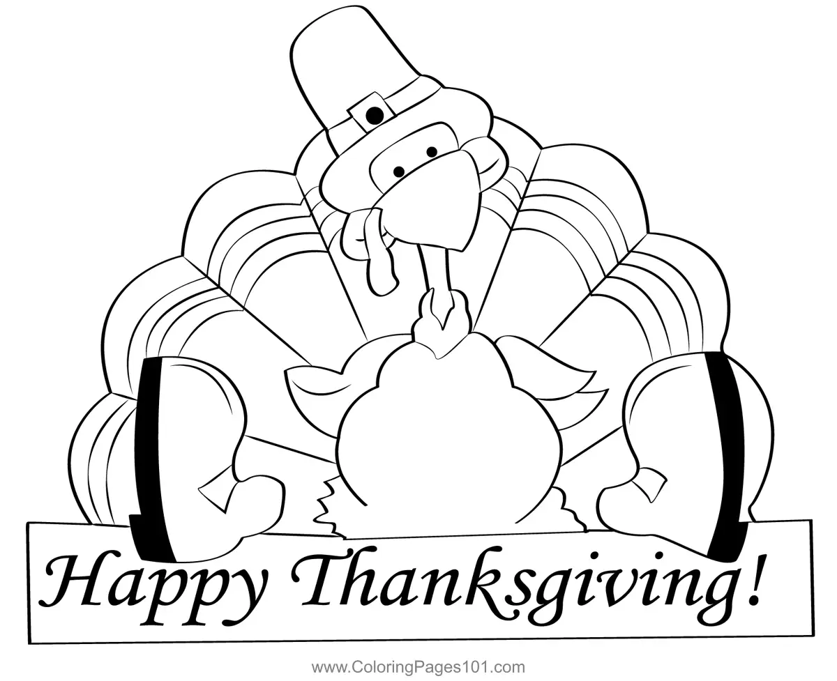 Thanksgiving Day Coloring Pages 2