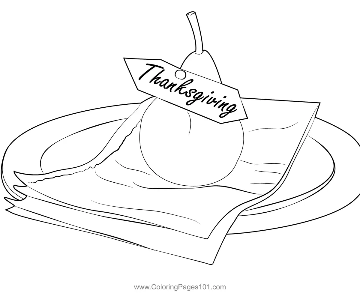 Thanksgiving Day Coloring Pages 6