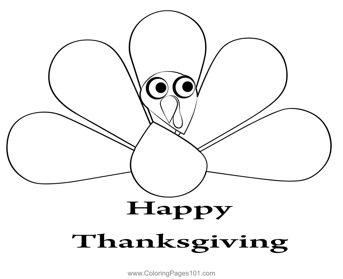 Thanksgiving Day Coloring Pages 7