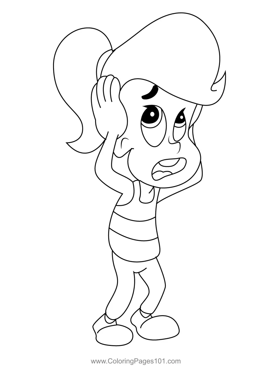 The Adventures of Jimmy Neutron Boy Genius Coloring Pages 4