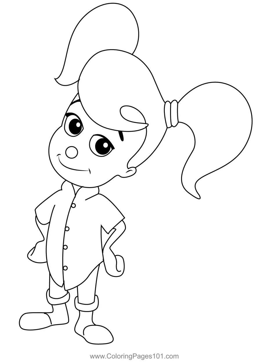 The Adventures of Jimmy Neutron Boy Genius Coloring Pages 5