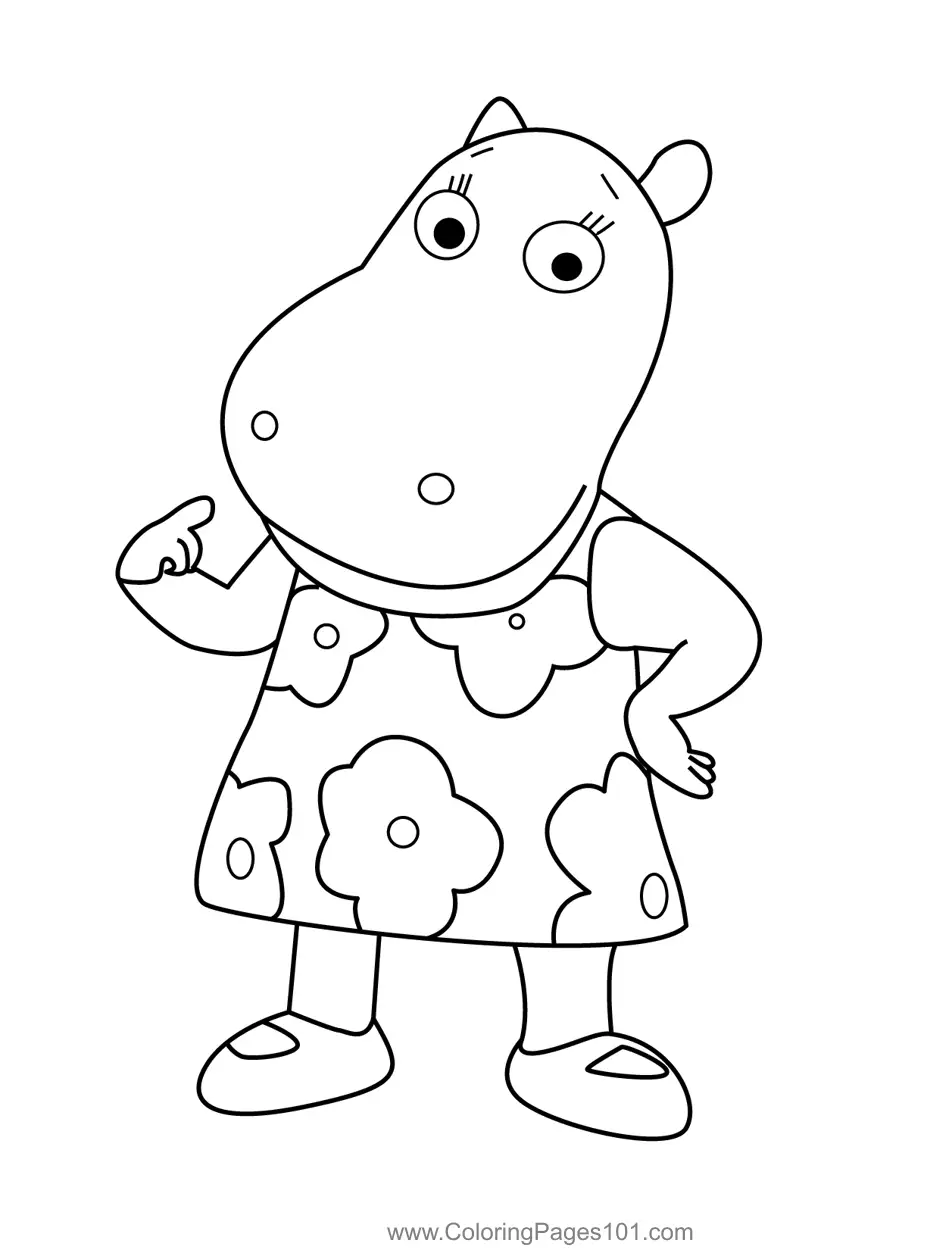 The Backyardigans Coloring Pages 2