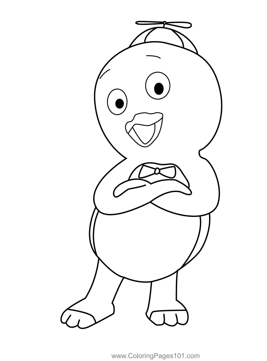 The Backyardigans Coloring Pages 6