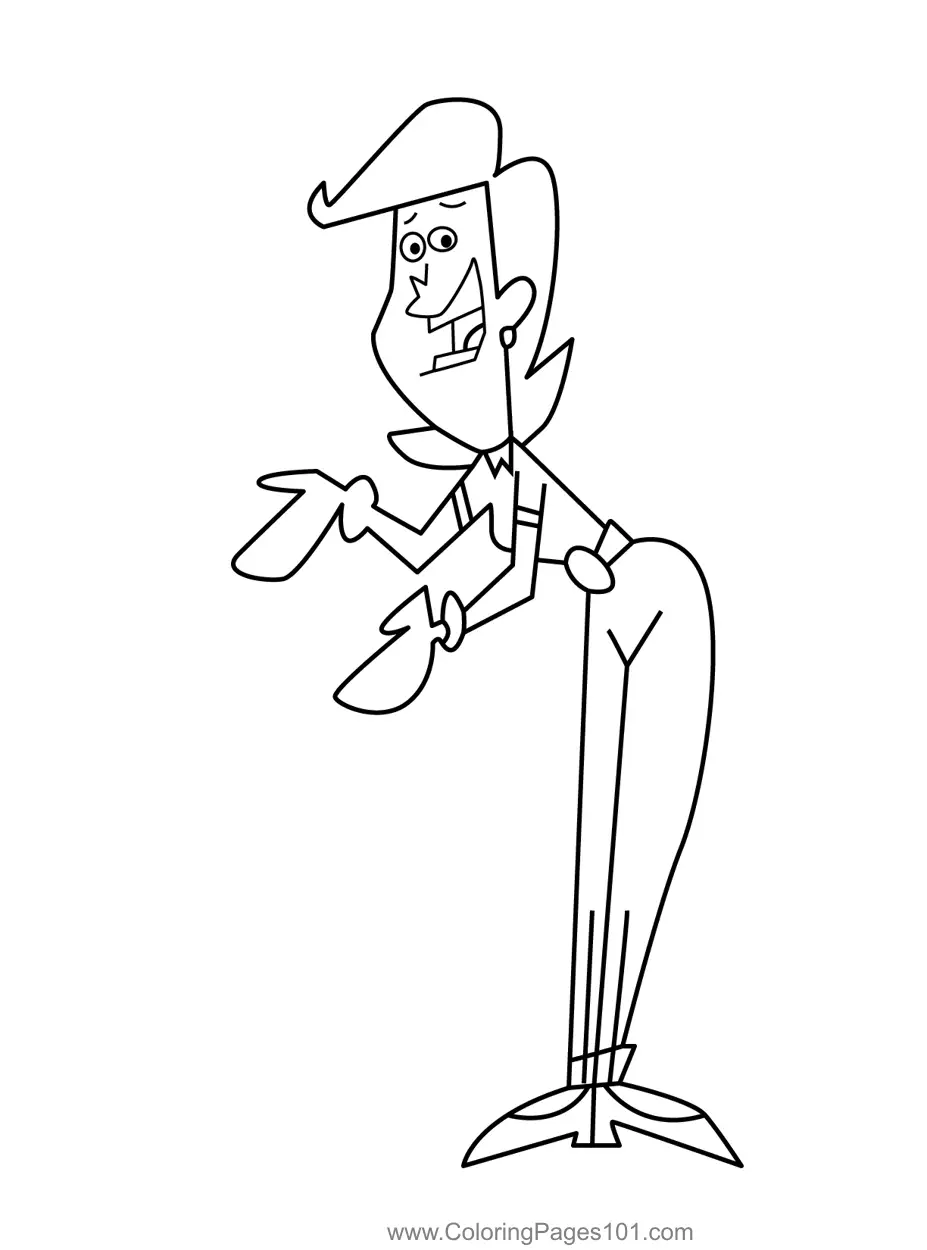 The Fairly OddParents Coloring Pages 11