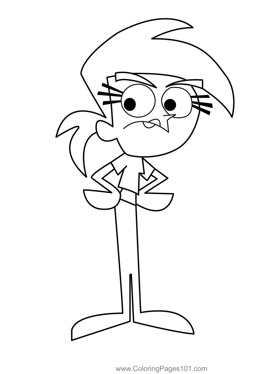 The Fairly OddParents Coloring Pages 2