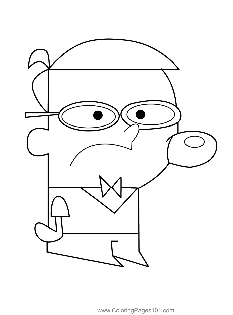 The Fairly OddParents Coloring Pages 8