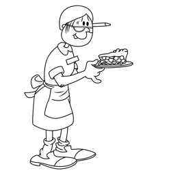 The Garfield Movie Coloring Pages 11