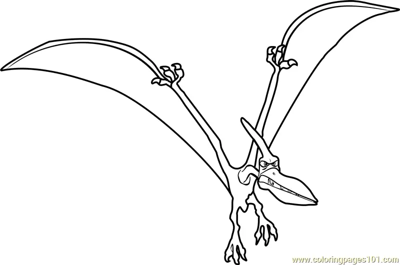 The Good Dinosaur Coloring Pages 1