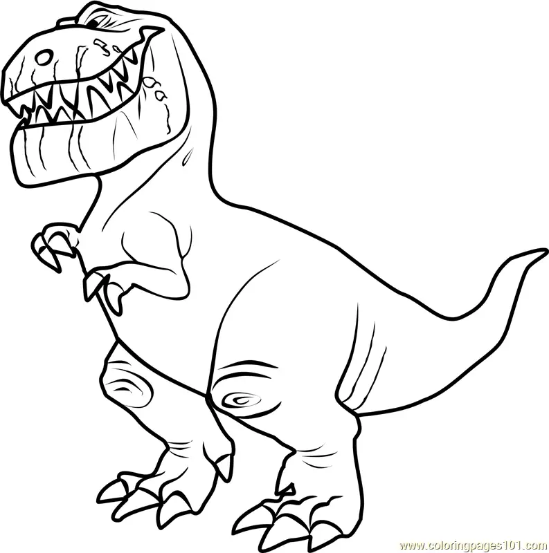 The Good Dinosaur Coloring Pages 11
