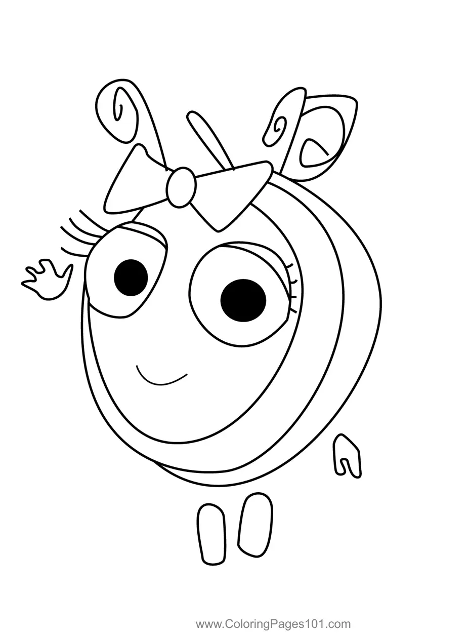 The Hive Coloring Pages 2