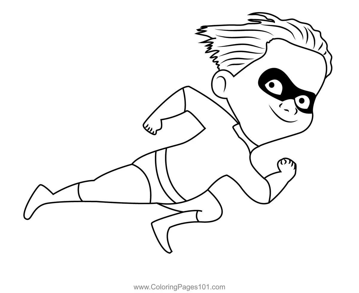 The Incredibles Coloring Pages 1