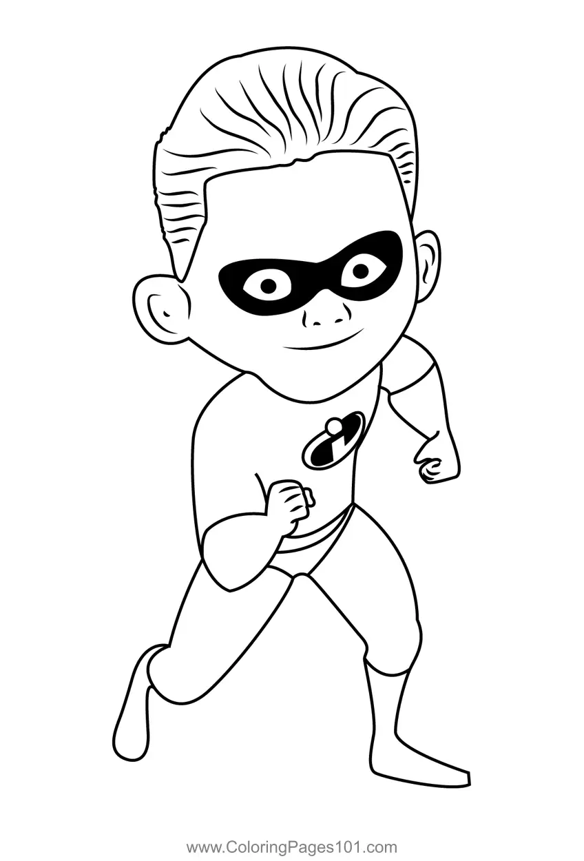 The Incredibles Coloring Pages 5
