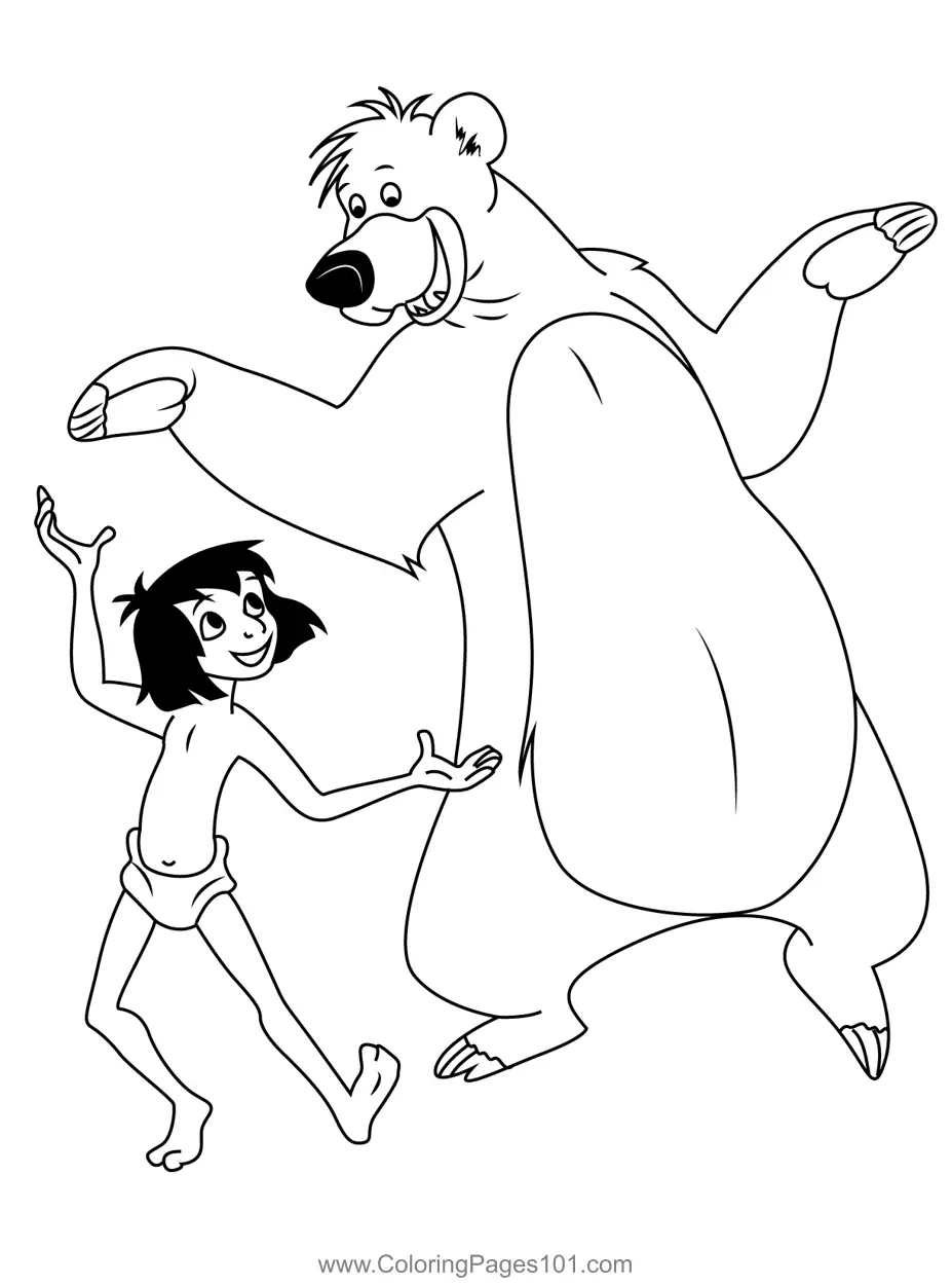 The Jungle Book 2 Coloring Pages 4