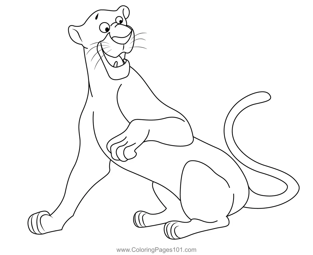 The Jungle Book 2 Coloring Pages 5