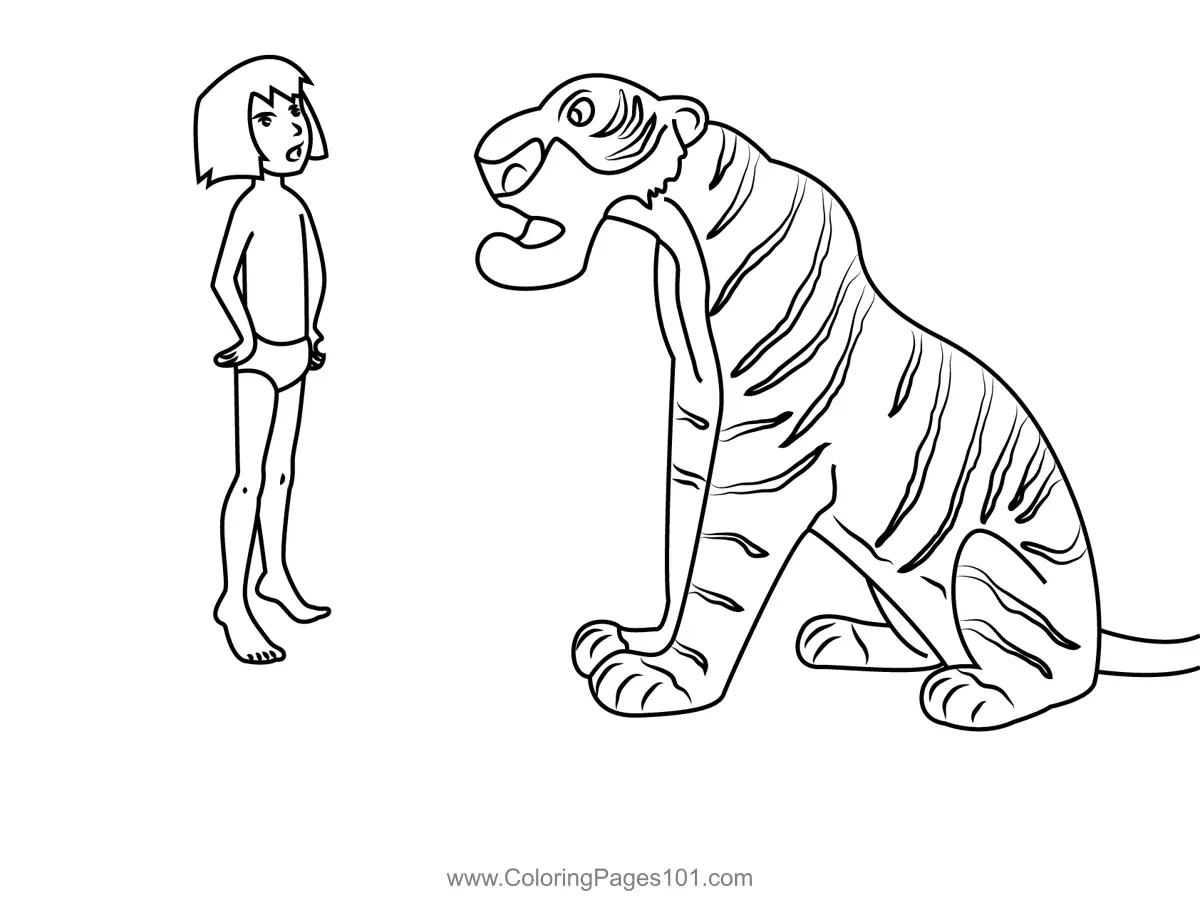 The Jungle Book Coloring Pages 2