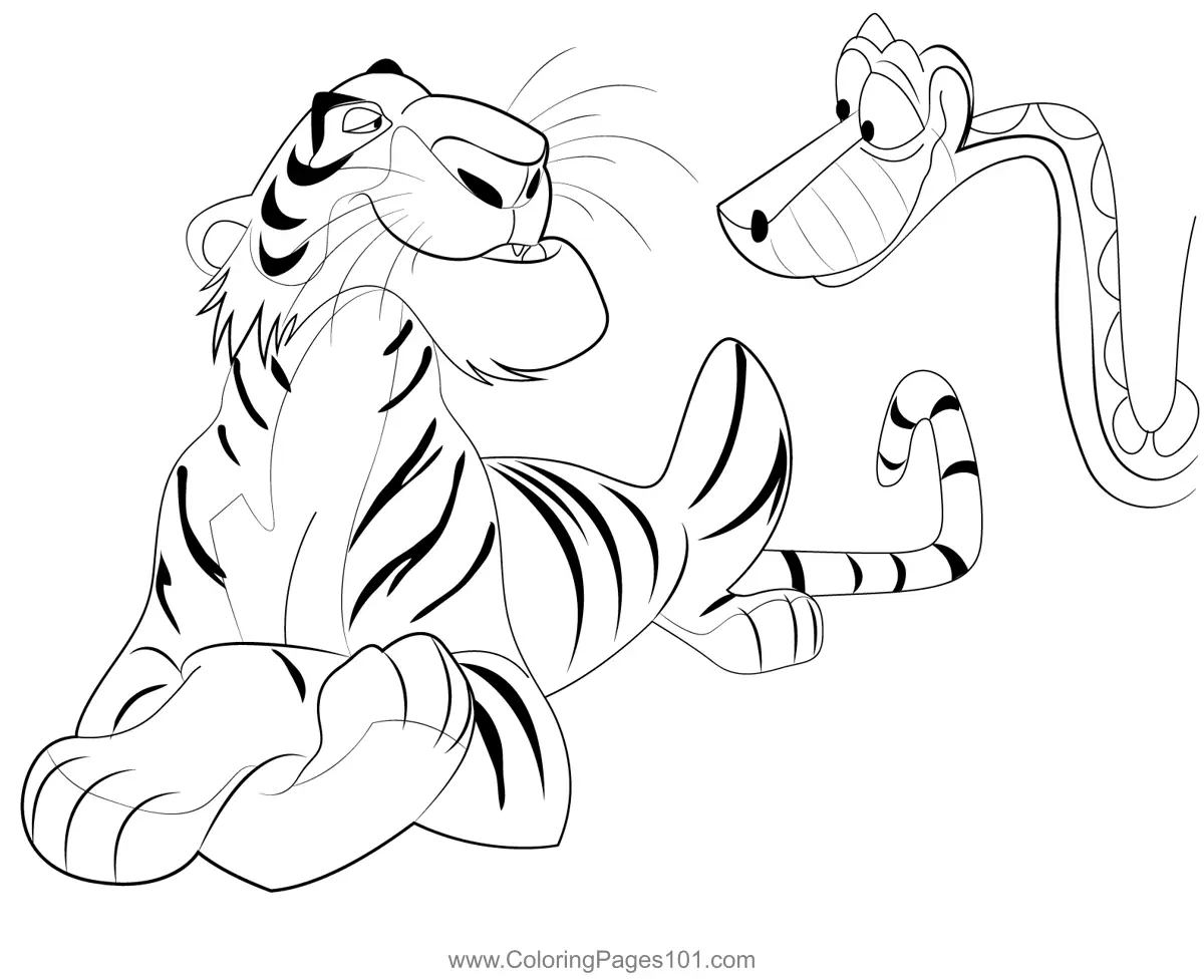 The Jungle Book Coloring Pages 5