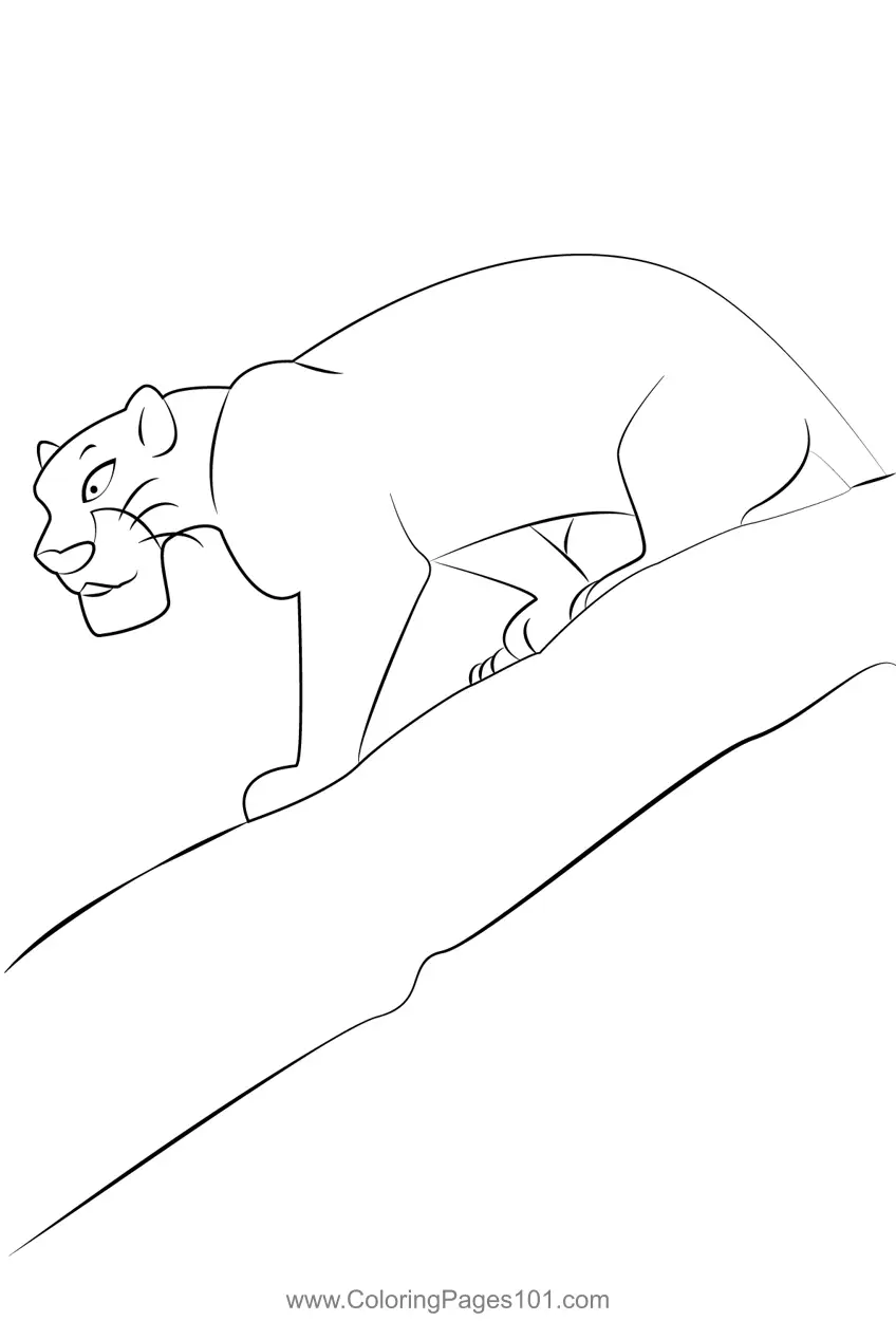 The Jungle Book Coloring Pages 6