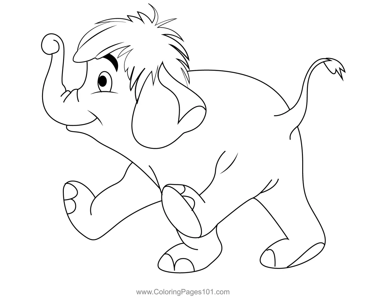 The Jungle Book Coloring Pages 7