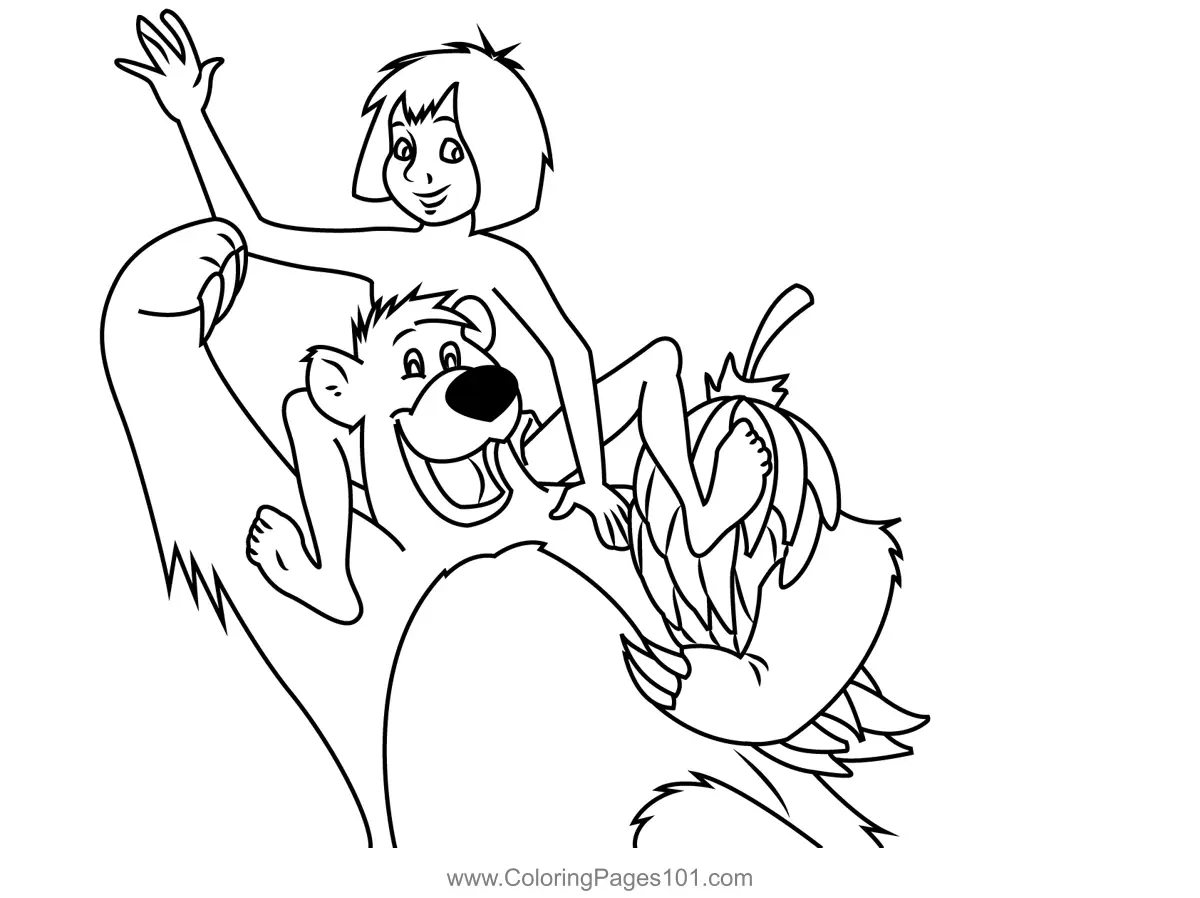 The Jungle Book Coloring Pages 8
