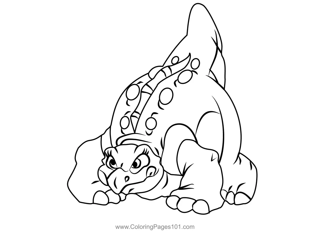 The Land Before Time Coloring Pages 1