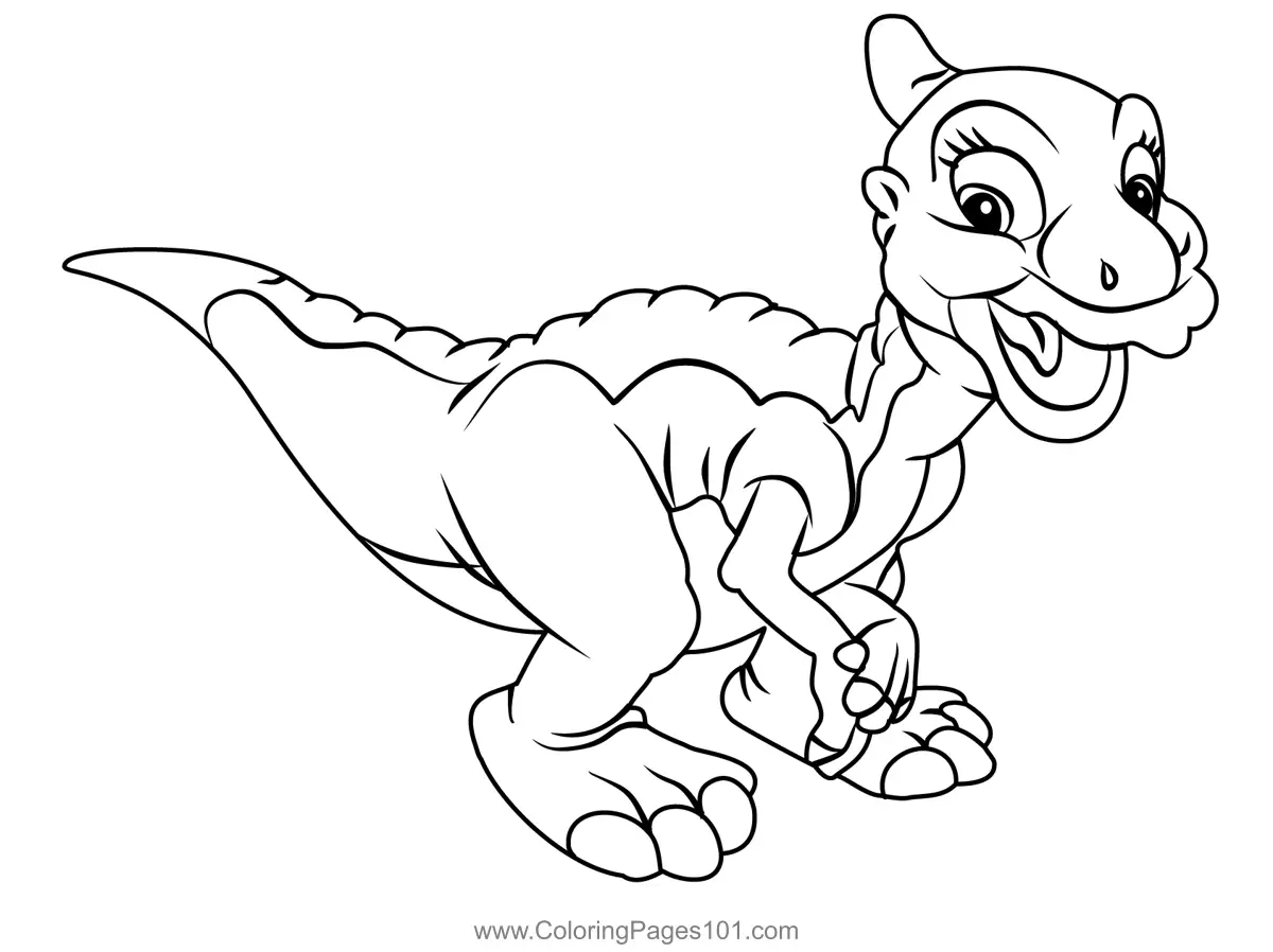 The Land Before Time Coloring Pages 10