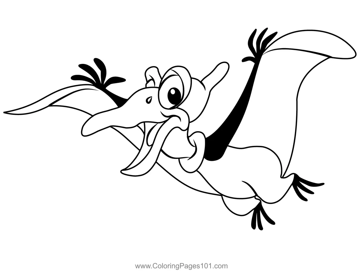 The Land Before Time Coloring Pages 4