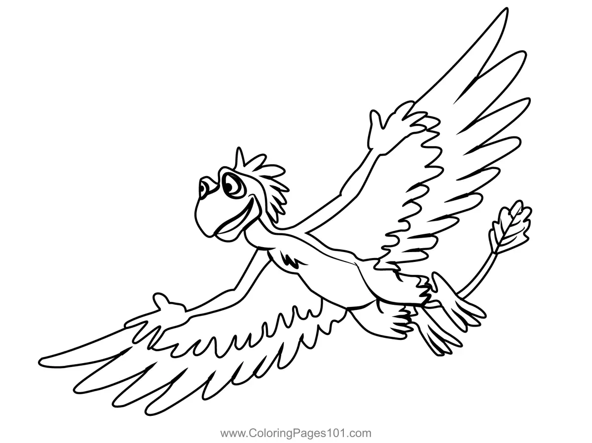 The Land Before Time Coloring Pages 8