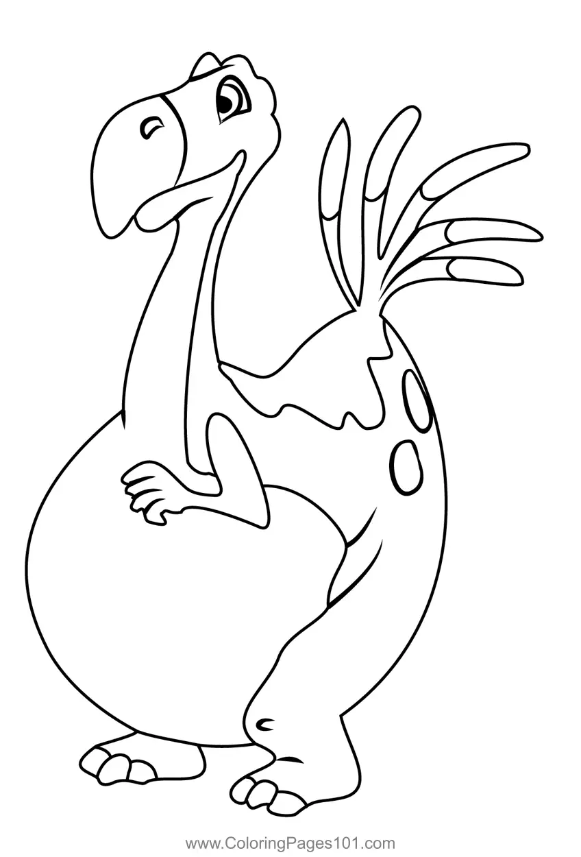 The Land Before Time Coloring Pages 9