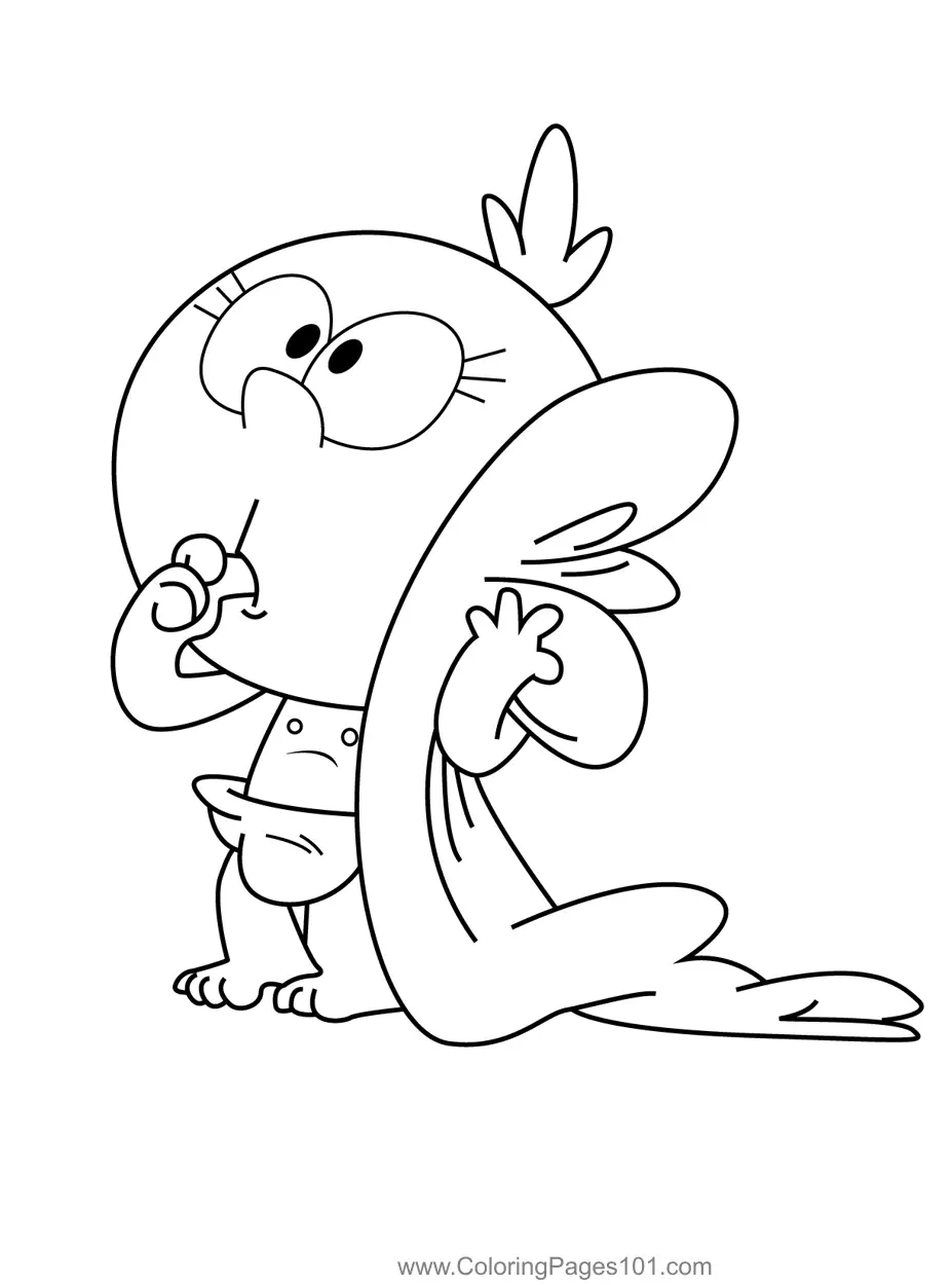 The Loud House Coloring Pages 3