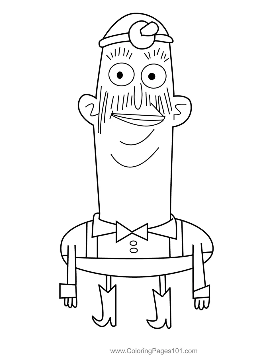 The Marvelous Misadventures Of Flapjack Coloring Pages 3