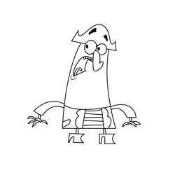 The Marvelous Misadventures Of Flapjack Coloring Pages 8