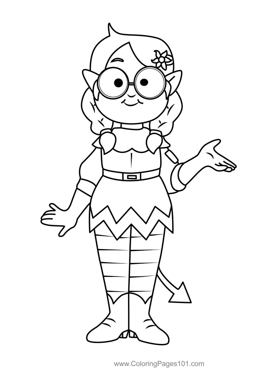 The Owl House Coloring Pages 1
