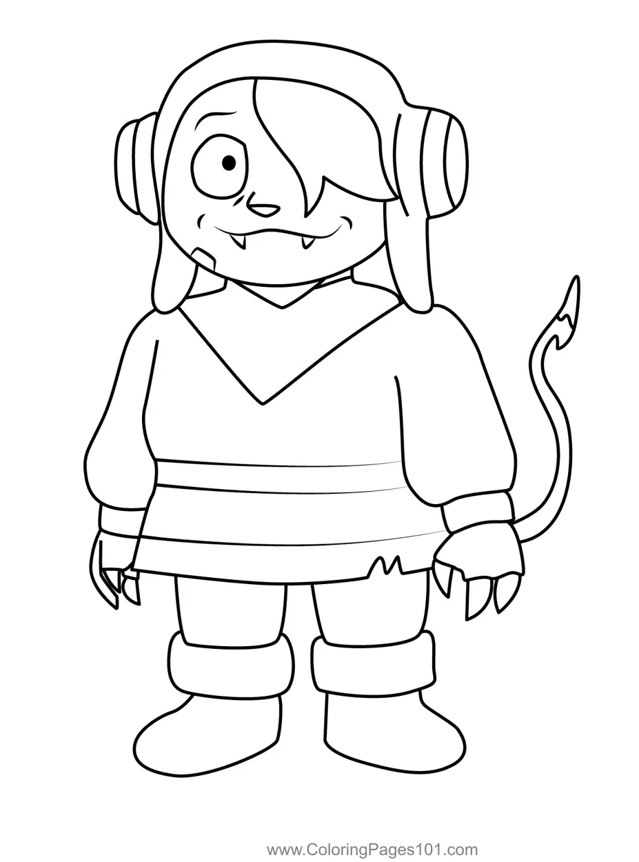 The Owl House Coloring Pages 4