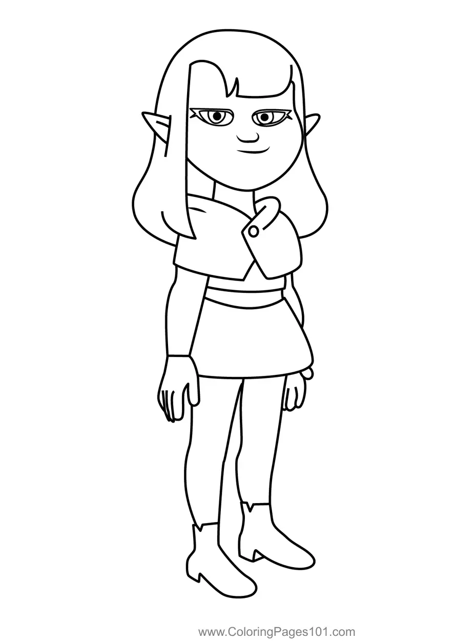 The Owl House Coloring Pages 7