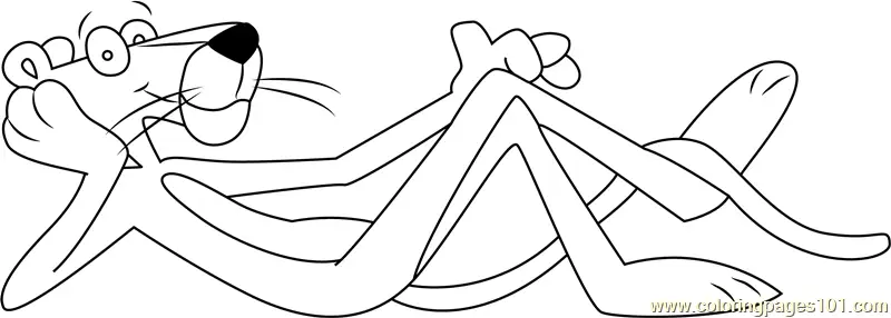 The Pink Panther Coloring Pages 5