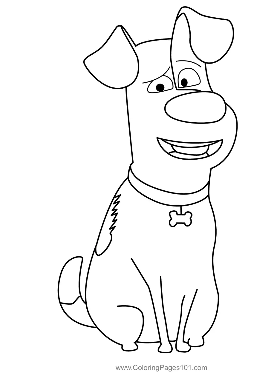 The Secret Life of Pets Coloring Pages 2