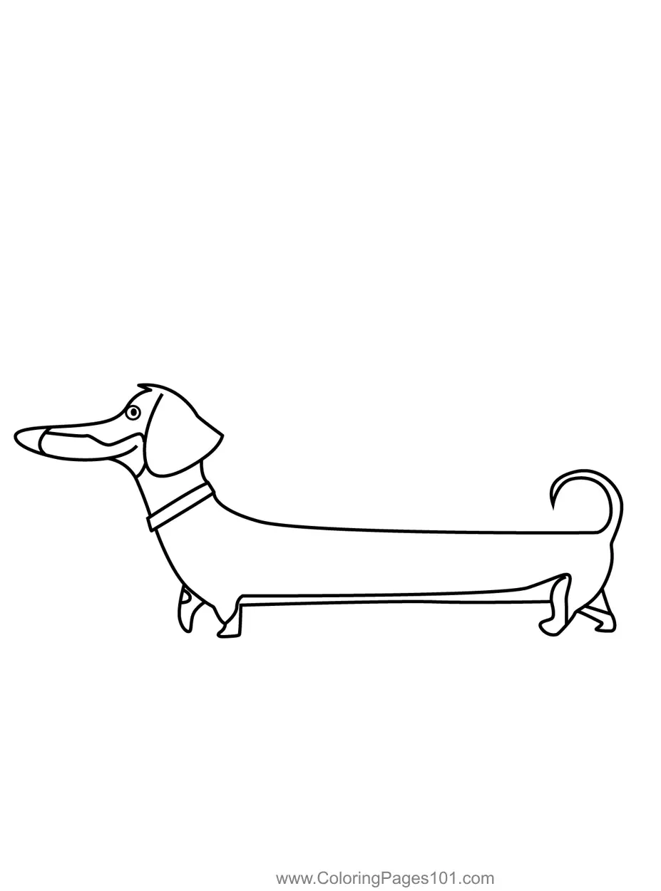 The Secret Life of Pets Coloring Pages 4