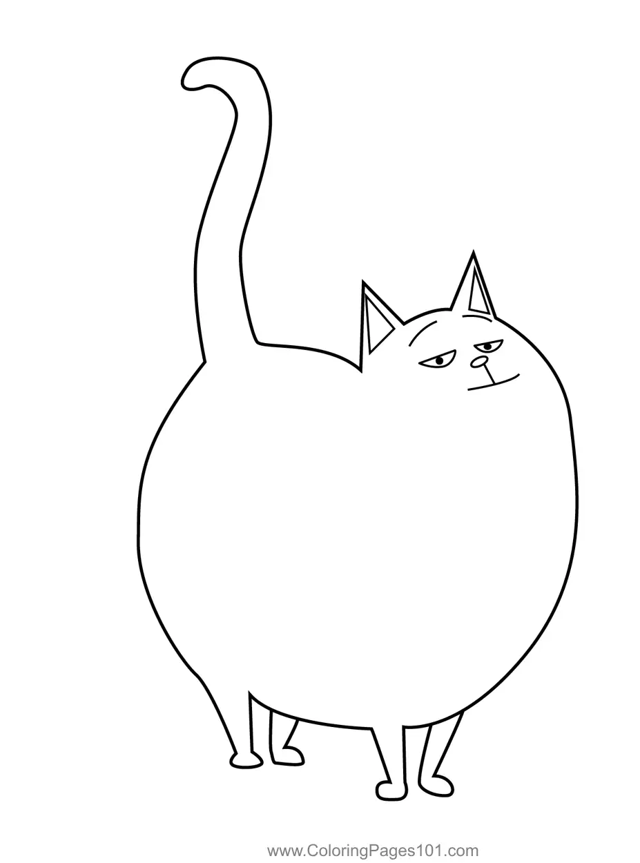 The Secret Life of Pets Coloring Pages 6