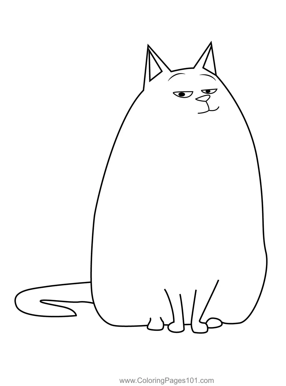 The Secret Life of Pets Coloring Pages 7
