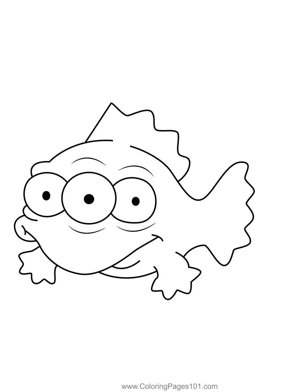 The Simpsons Coloring Pages 7