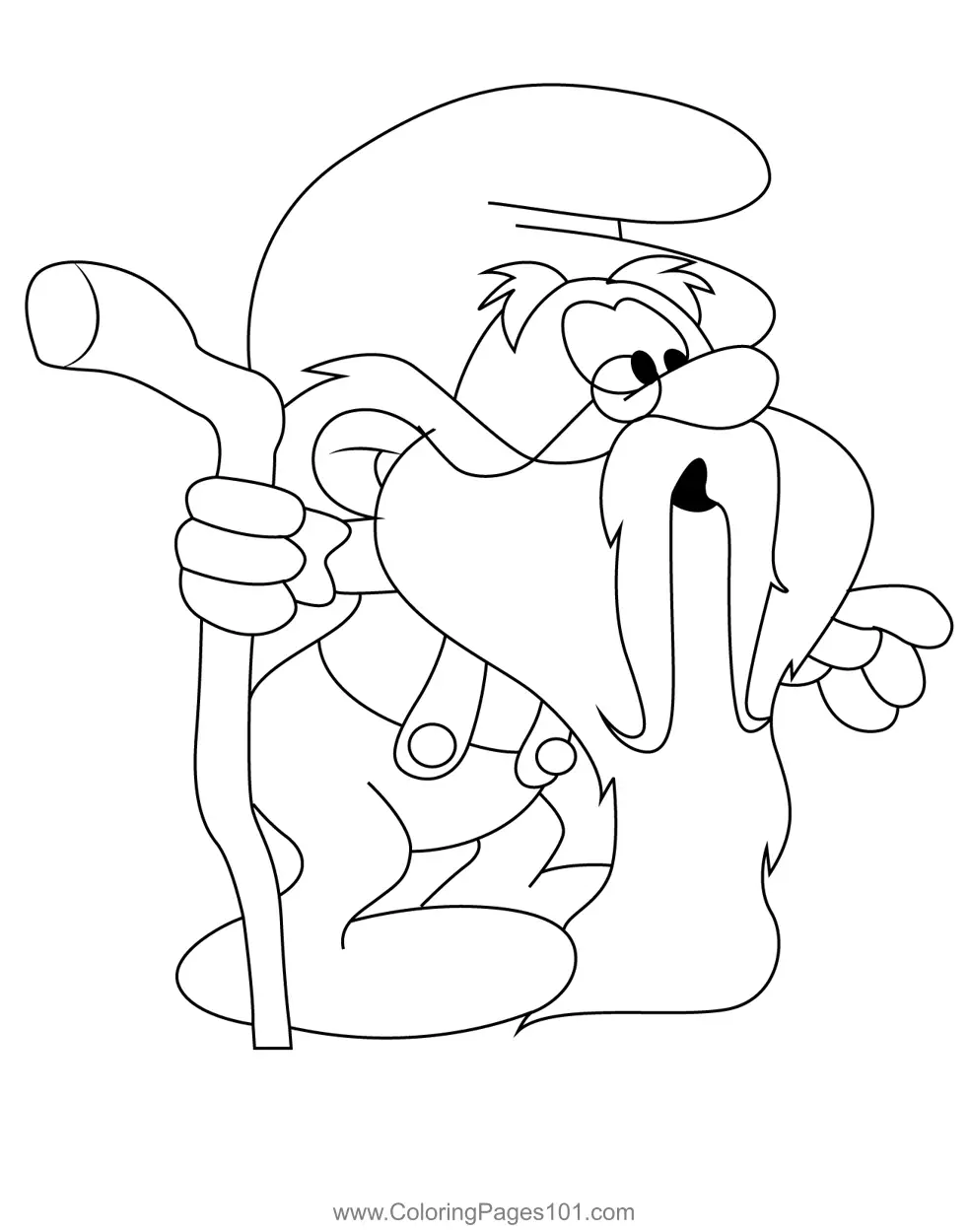 The Smurfs Coloring Pages 9