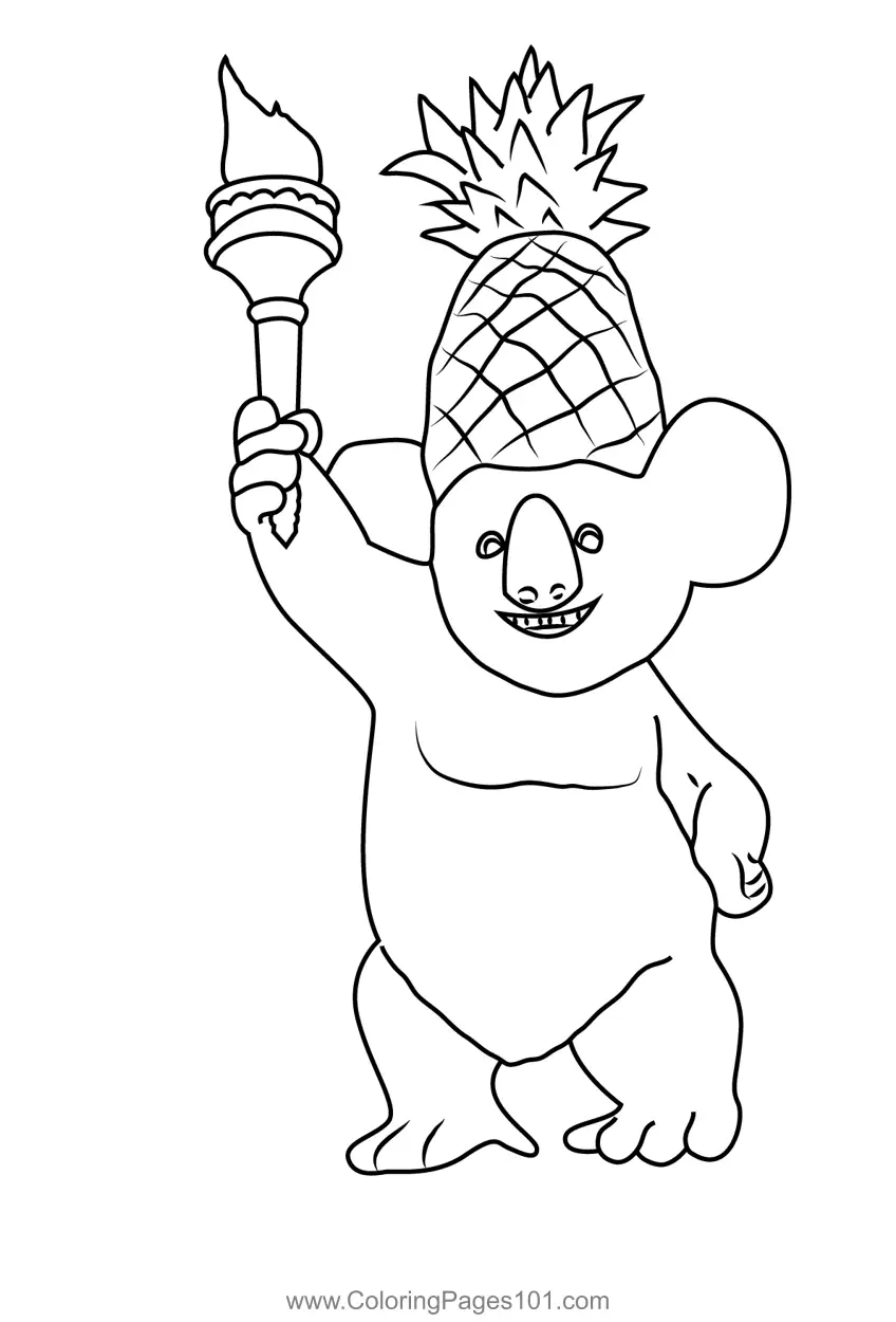 The Wild Coloring Pages 1
