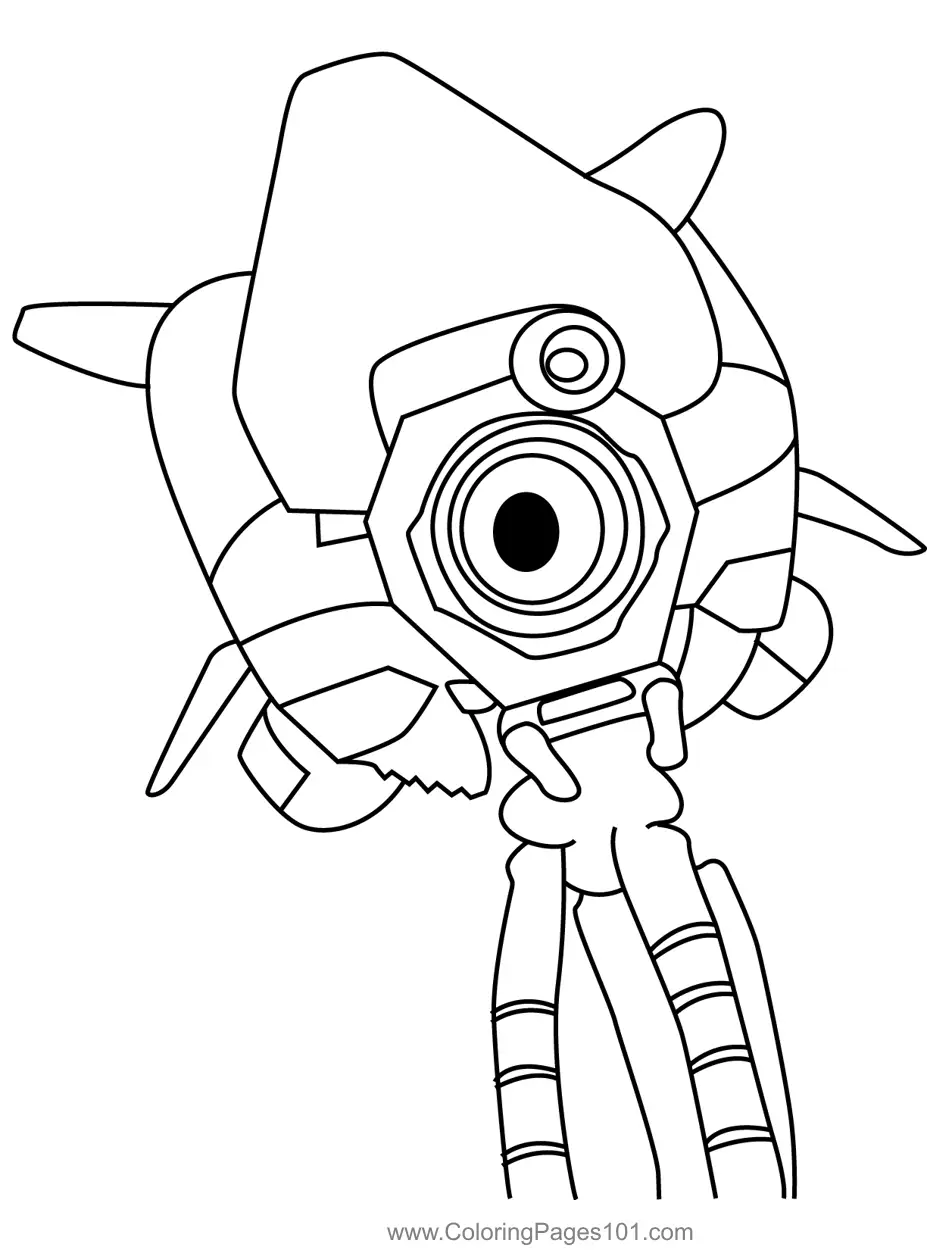 The Wild Robot Coloring Pages 1