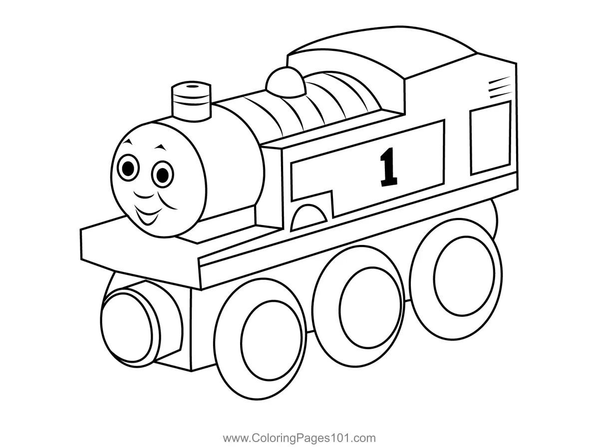 Thomas and Friends Coloring Pages 1