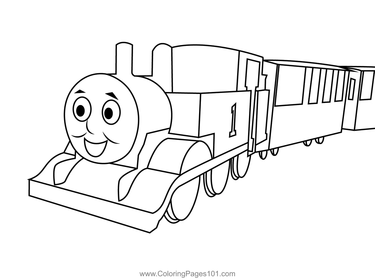 Thomas and Friends Coloring Pages 2