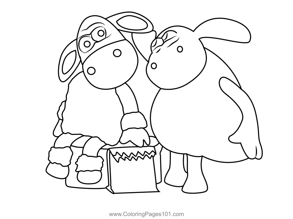 Timmy Time Coloring Pages 2