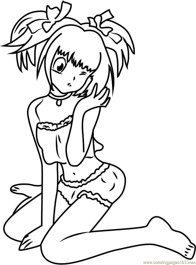 Tokyo Mew Mew Coloring Pages 1