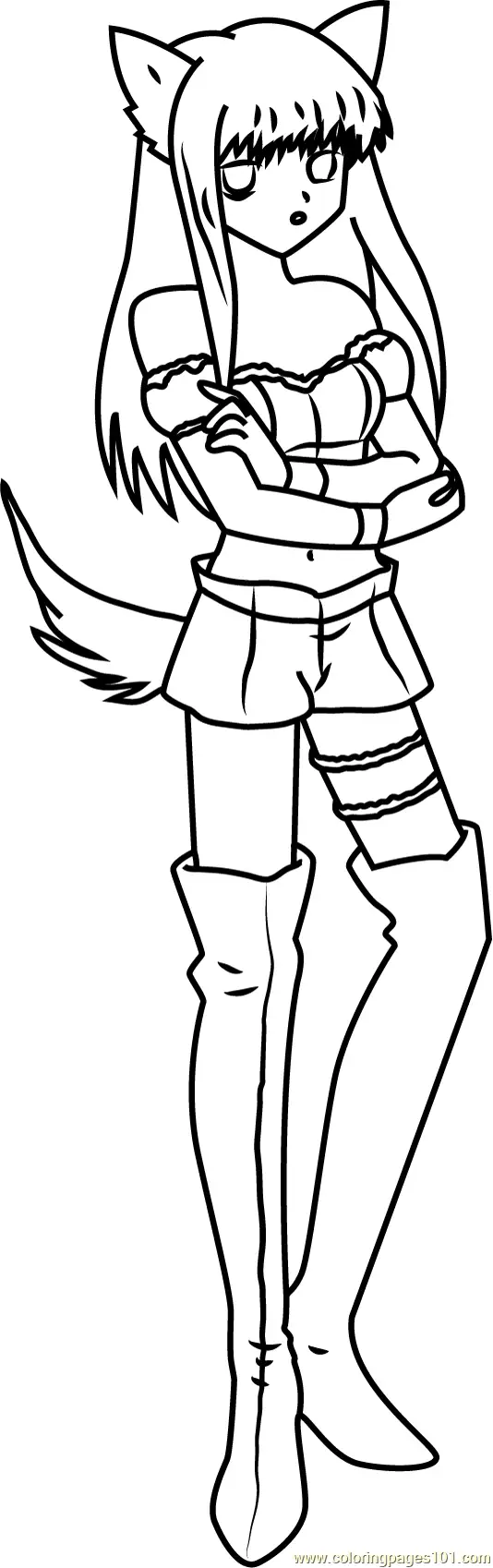 Tokyo Mew Mew Coloring Pages 4