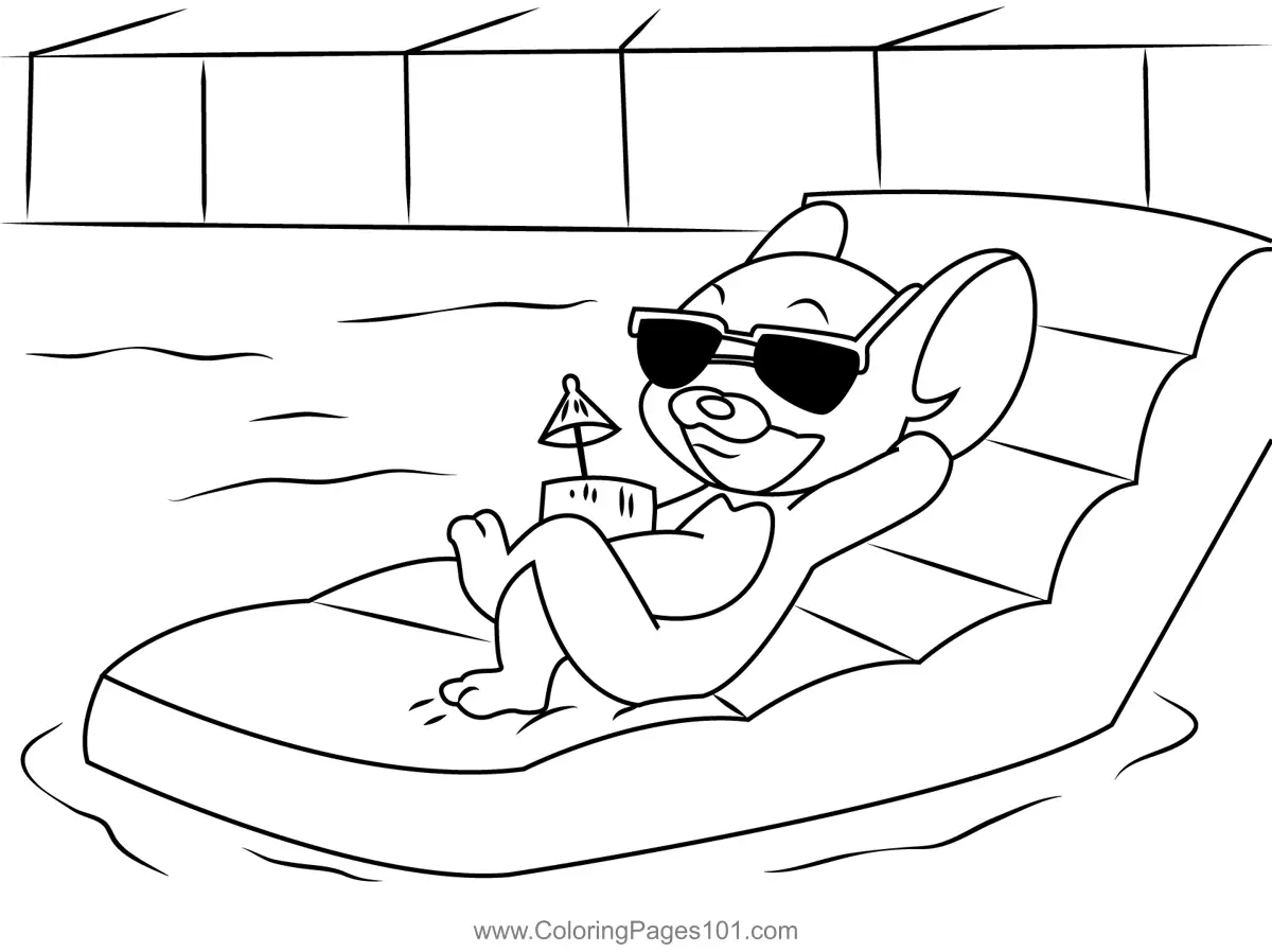 Tom and Jerry Coloring Pages 6